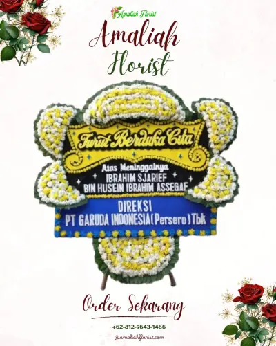 Papan Bunga Duka di Cipadung
