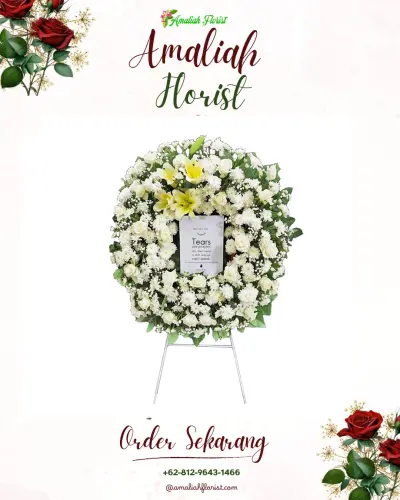 Krans Bunga Duka Cita di Cipadung